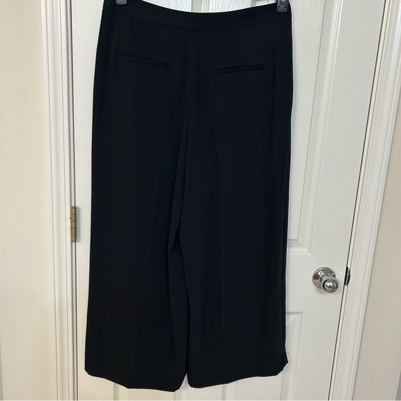 Vince Crop Wide Leg Pants in Black Size 12 - Picture 5 of 8